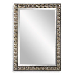 Silvio Silver Tiled Vanity Mirror - Ornate Home