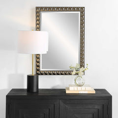 Silvio Silver Tiled Vanity Mirror - Ornate Home