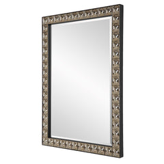 Silvio Silver Tiled Vanity Mirror - Ornate Home