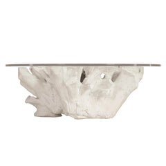 Silvius White Cocktail Table - Ornate Home
