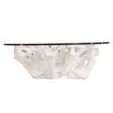Silvius White Cocktail Table - Ornate Home