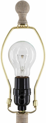 Simala Wood Table Lamp - Ornate Home