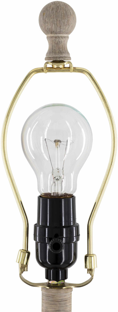 Simala Wood Table Lamp - Ornate Home