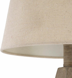Simala Wood Table Lamp - Ornate Home