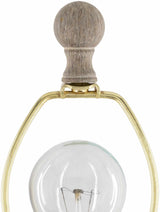 Simala Wood Table Lamp - Ornate Home
