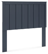 Simmenfort Navy Blue Full Panel Headboard (Online Special Price) - Ornate Home