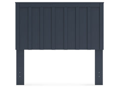 Simmenfort Navy Blue Full Panel Headboard - Ornate Home