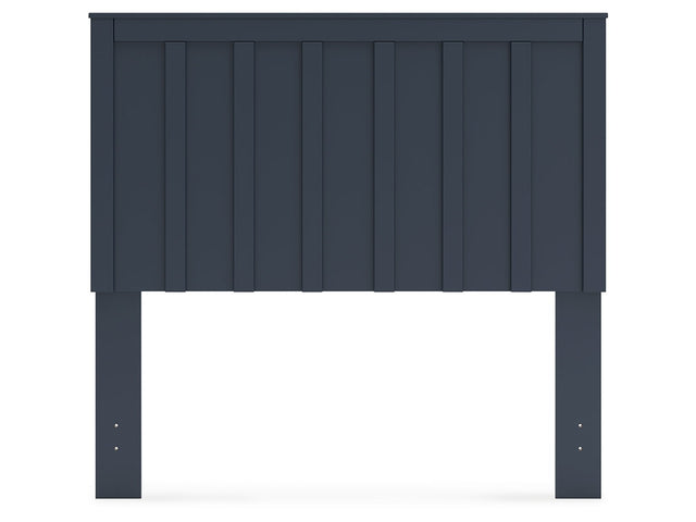 Simmenfort Navy Blue Full Panel Headboard - Ornate Home