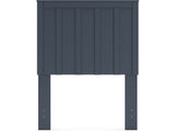 Simmenfort Navy Blue Twin Panel Headboard (Online Special Price) - Ornate Home