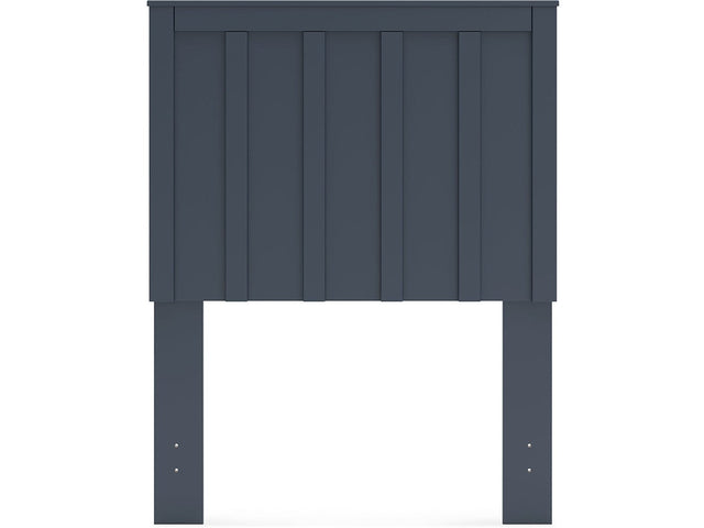 Simmenfort Navy Blue Twin Panel Headboard (Online Special Price) - Ornate Home
