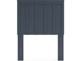 Simmenfort Navy Blue Twin Panel Headboard - Ornate Home