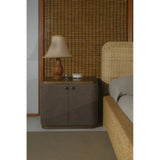 Simone Brown Nightstand - Ornate Home