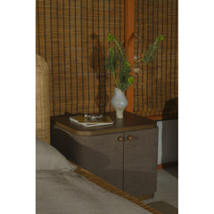 Simone Brown Nightstand - Ornate Home