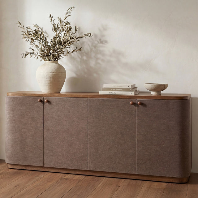 Simone Brown Sideboard - Ornate Home