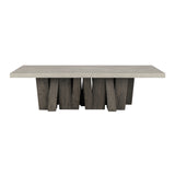 Simone Gray Coffee Table - Ornate Home