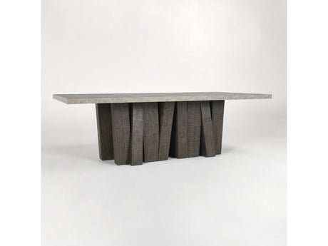 Simone Gray Dining Table - Ornate Home