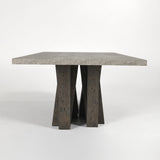 Simone Gray Dining Table - Ornate Home