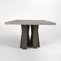 Simone Gray Dining Table - Ornate Home