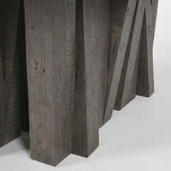 Simone Gray Dining Table - Ornate Home