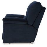 SimpleJoy Navy Rocker Recliner (Online Special Price) - Ornate Home