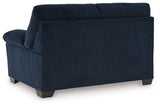 SimpleJoy Navy Sofa & Loveseat (Online Special Price) - Ornate Home