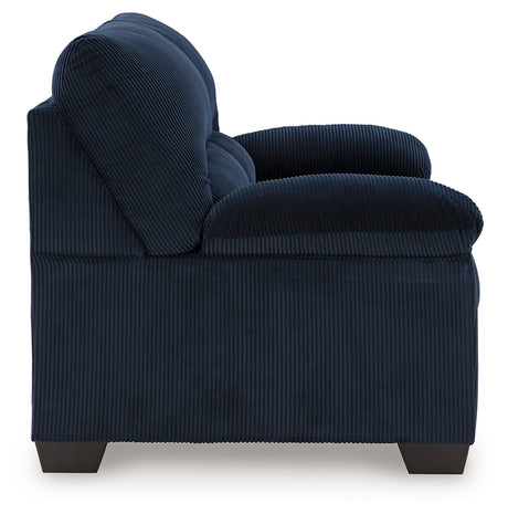 SimpleJoy Navy Sofa & Loveseat - Ornate Home