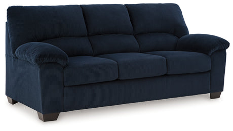 SimpleJoy Navy Sofa & Loveseat - Ornate Home