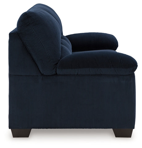 SimpleJoy Navy Sofa & Loveseat - Ornate Home