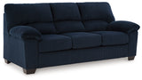 SimpleJoy Navy Sofa (Online Special Price) - Ornate Home