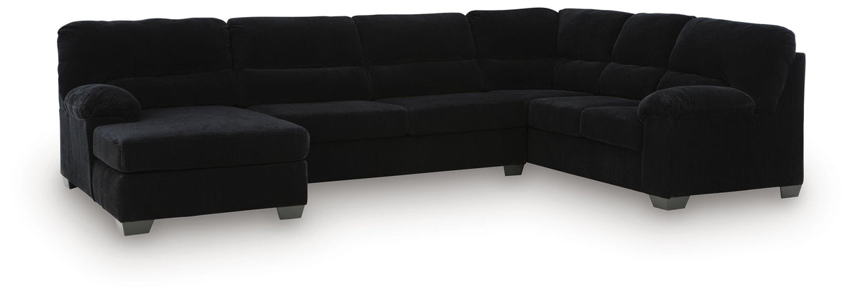 SimpleJoy Onyx 3-Piece Sectional with LAF Chaise (Online Special Price) - Ornate Home