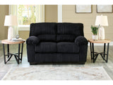 SimpleJoy Onyx Loveseat (Online Special Price) - Ornate Home