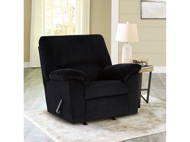 SimpleJoy Onyx Rocker Recliner (Online Special Price) - Ornate Home