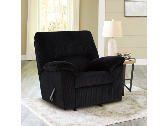 SimpleJoy Onyx Rocker Recliner - Ornate Home