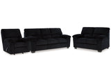 SimpleJoy Onyx Sofa, Loveseat and Recliner (Online Special Price) - Ornate Home