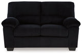 SimpleJoy Onyx Sofa, Loveseat and Recliner (Online Special Price) - Ornate Home