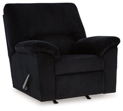 SimpleJoy Onyx Sofa, Loveseat and Recliner - Ornate Home