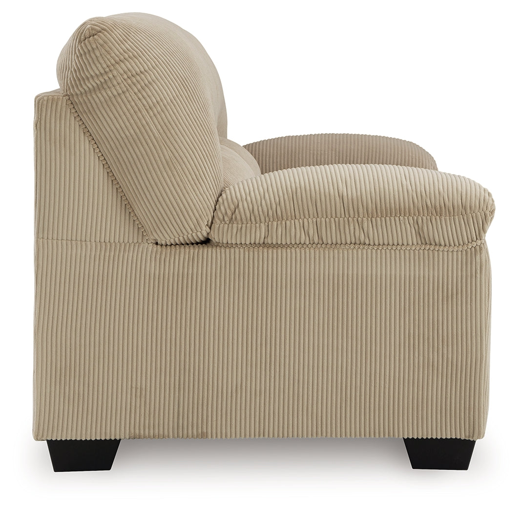 SimpleJoy Sand Loveseat (Online Special Price) - Ornate Home
