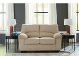 SimpleJoy Sand Loveseat - Ornate Home