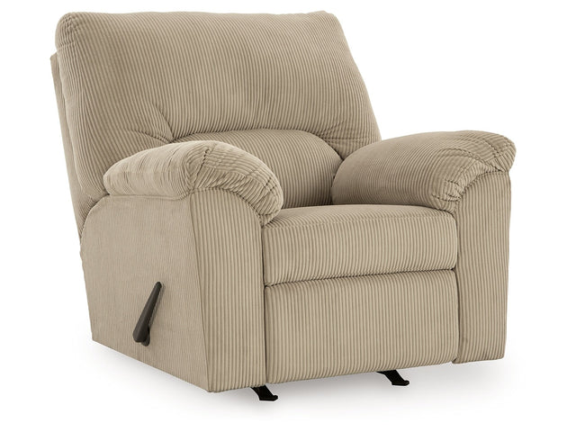 SimpleJoy Sand Rocker Recliner (Online Special Price) - Ornate Home