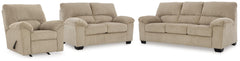 SimpleJoy Sand Sofa, Loveseat and Recliner - Ornate Home