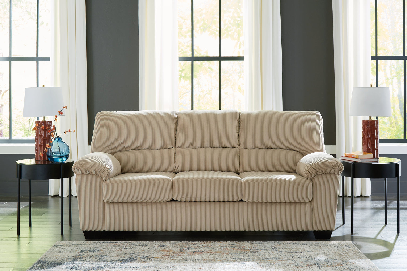 SimpleJoy Sand Sofa and Recliner (Online Special Price) - Ornate Home