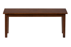 Simplicity Caramel Bench - Ornate Home