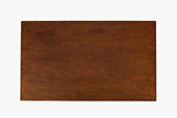 Simplicity Caramel Counter Table w/ 4 X-Back Stools - Ornate Home