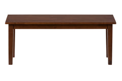 Simplicity Caramel Rect. Dining Table w/ 4 Slatback Chairs, Bench - Ornate Home