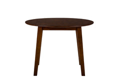 Simplicity Caramel Round Dropleaf Table - Ornate Home