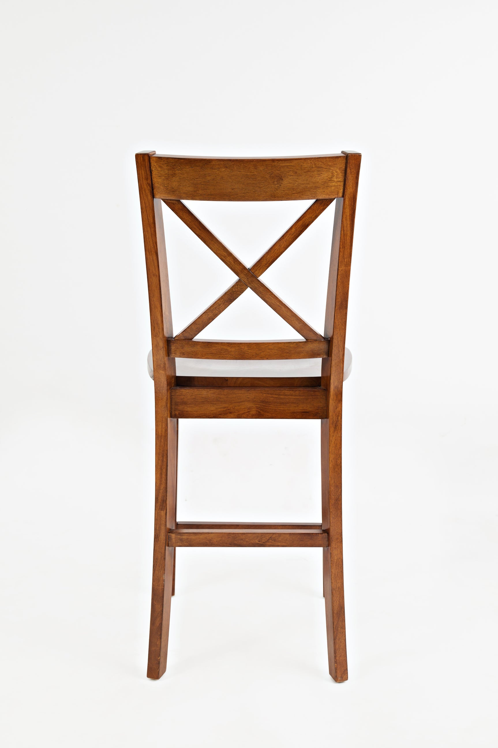 Simplicity Caramel X Back Stool (Set of 2) - Ornate Home