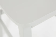 Simplicity Dove Counter Table w/ 4 X-Back Stools - Ornate Home