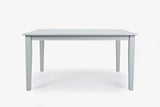 Simplicity Dove Rect. Dining Table w/ 6 X-Back Chairs - Ornate Home