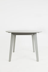 Simplicity Dove Round Dropleaf Table - Ornate Home