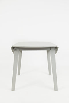 Simplicity Dove Round Dropleaf Table - Ornate Home